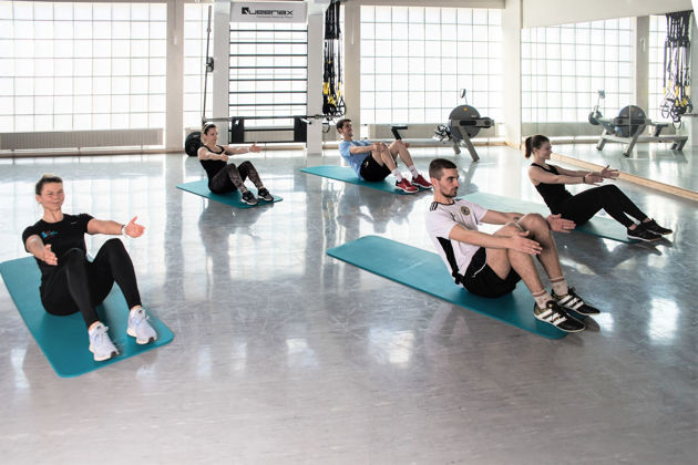 Bild für Kategorie 30-Minuten Kraftraum-Groupfitness